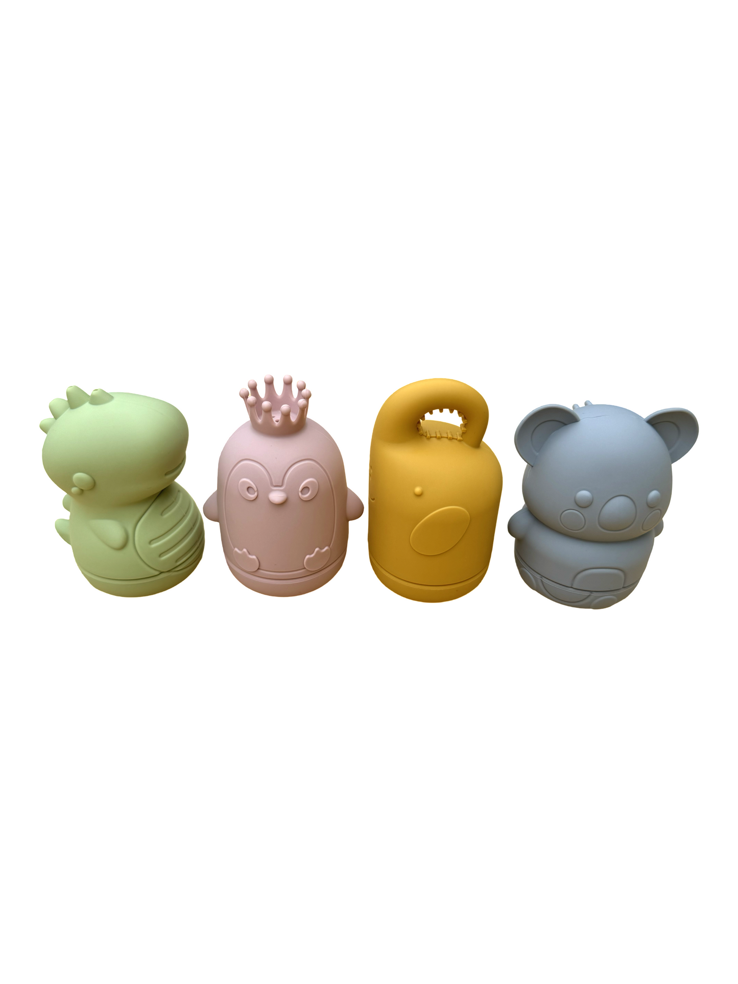 Silicone Bath Toys (pack of 4)