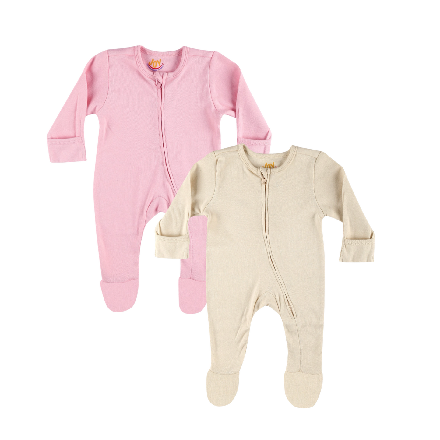 Pink/Sand (pack of 2) (full sleeves+closed feet)