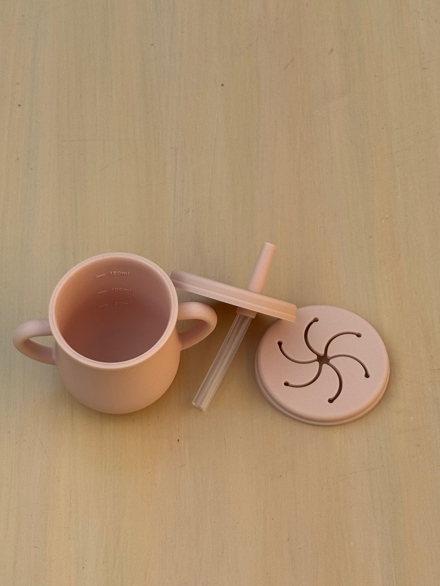 Snack cup + Mini straw cup (2 in 1)