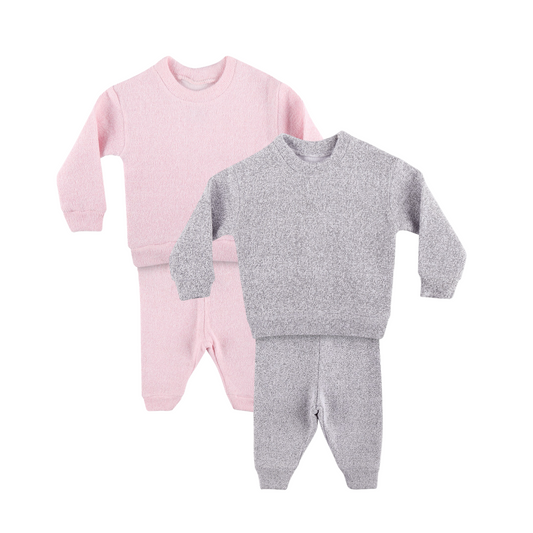 Pink/Grey (pack of 2)