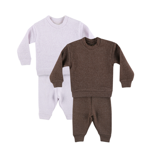 Purple/Brown (pack of 2)