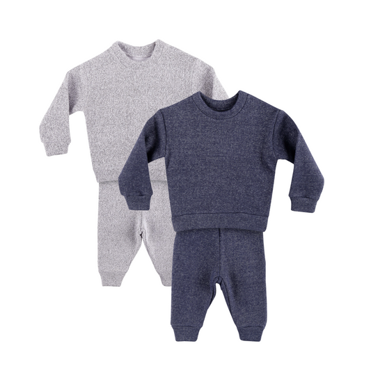 Grey/Blueberry (pack of 2)