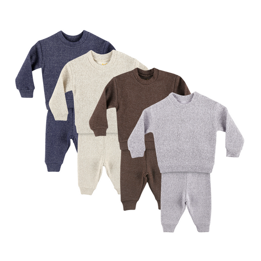 Blueberry/Beige/Brown/Grey (pack of 4)