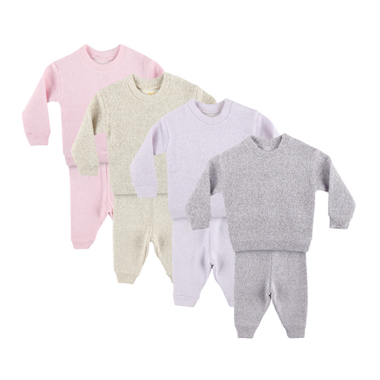 Pink/Beige/Purple/Grey (pack of 4)