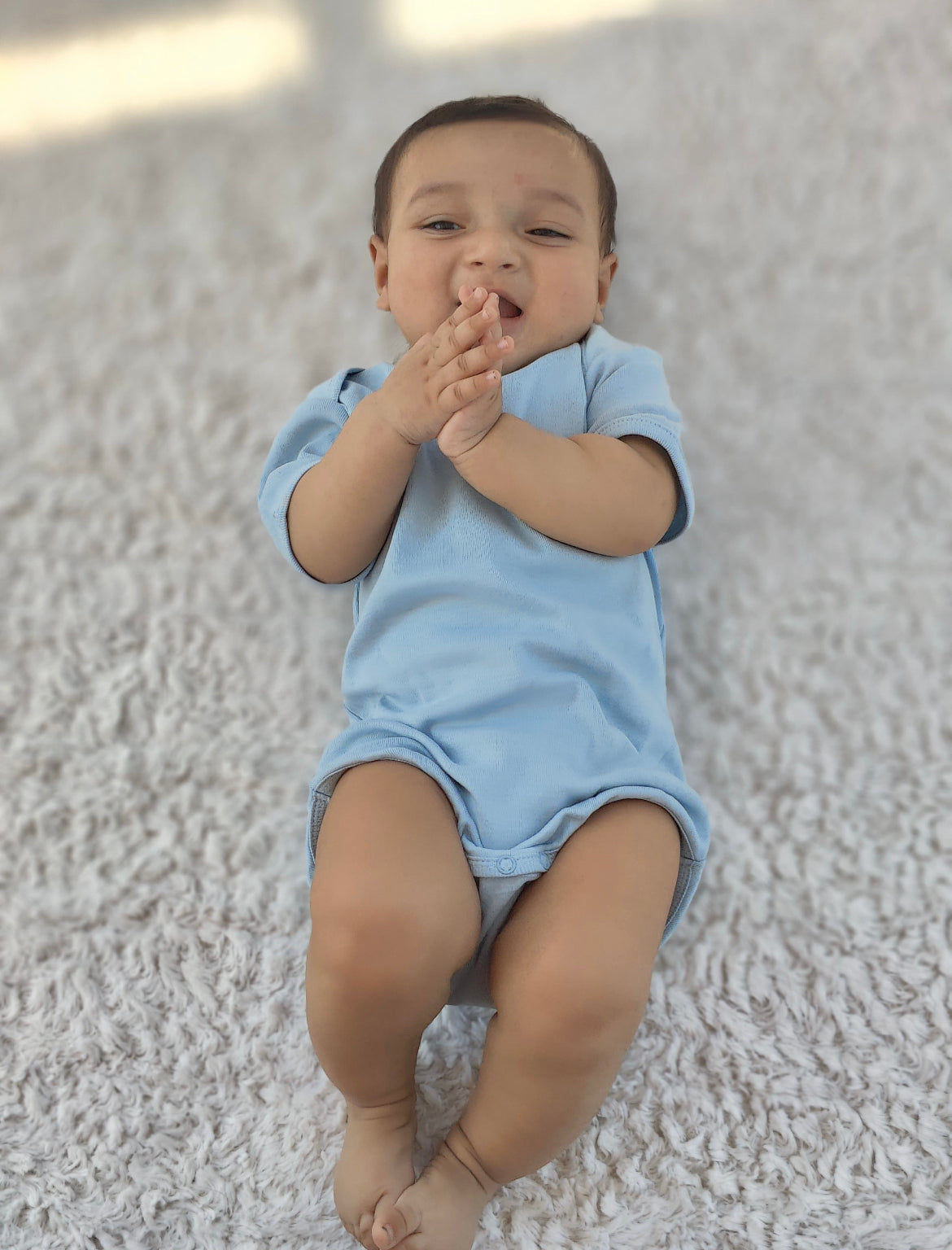 Sky Blue (half length)