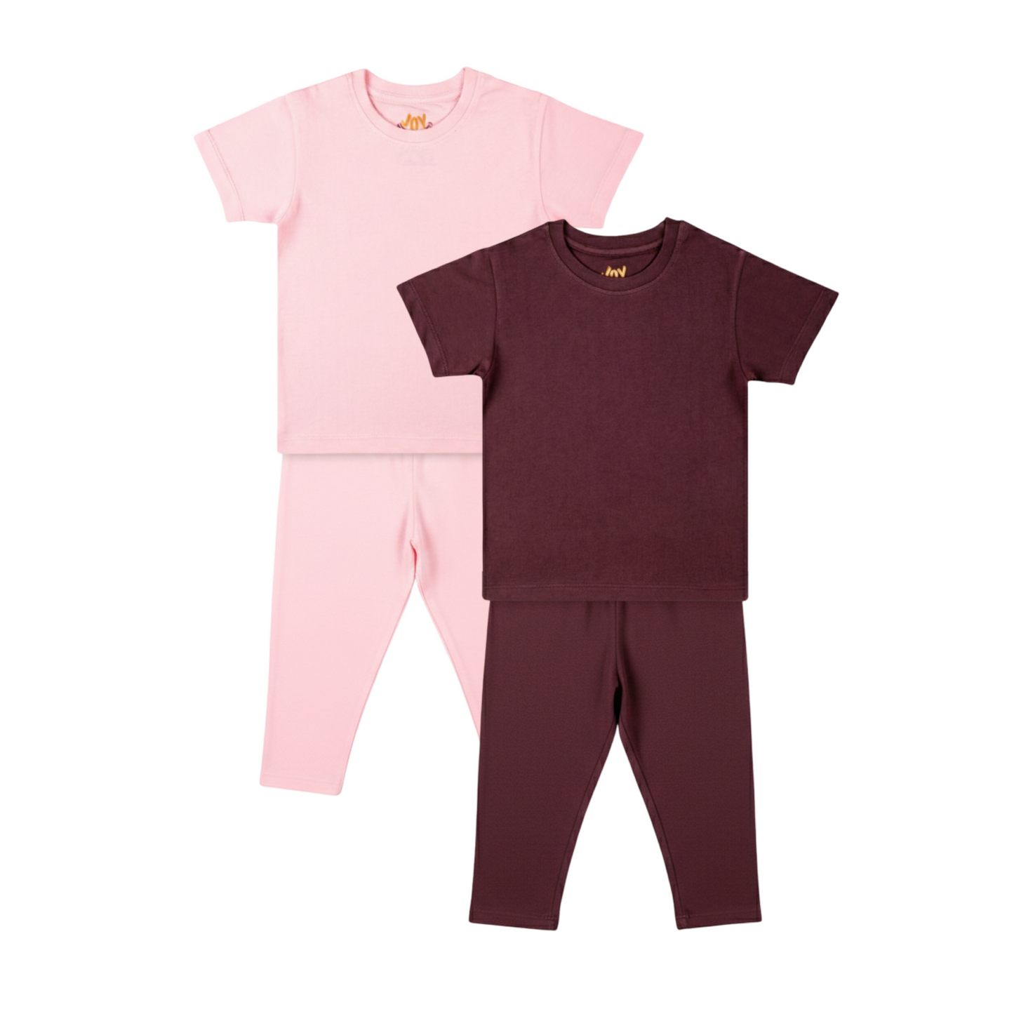 Pink/Burgundy (pack of 2)