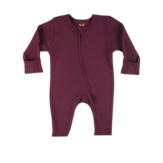 Burgundy (full sleeves+open feet)