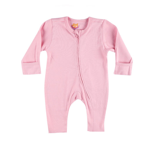 Pink (full sleeves+open feet)